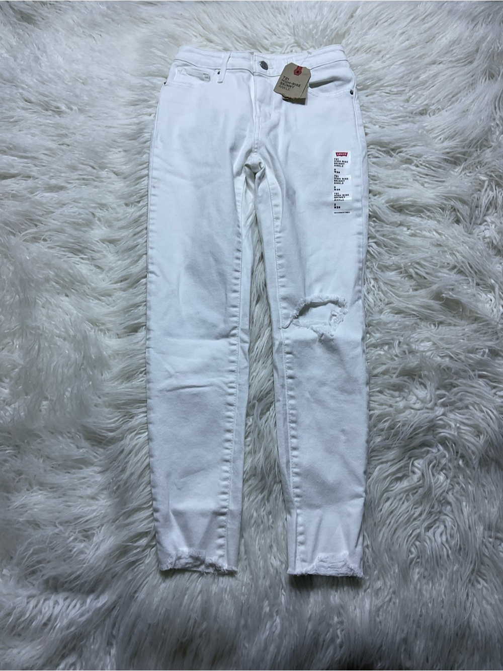 NWT Levi's Women's 721 High Rise Skinny Jeans - Iced Out